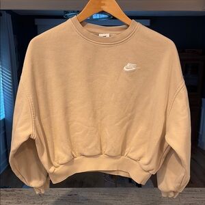 Nike Tan Crewneck Sweatshirt